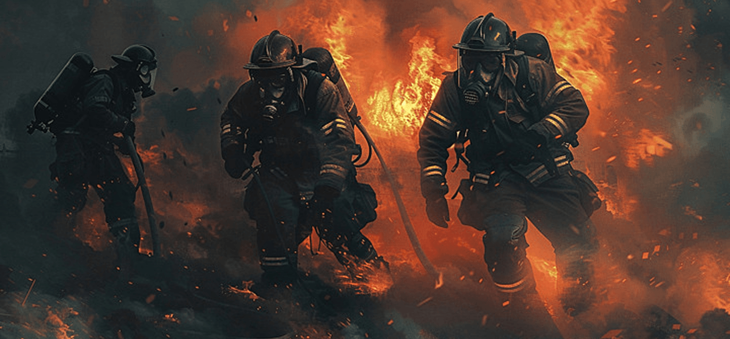 About Spitfire - Firefighter background